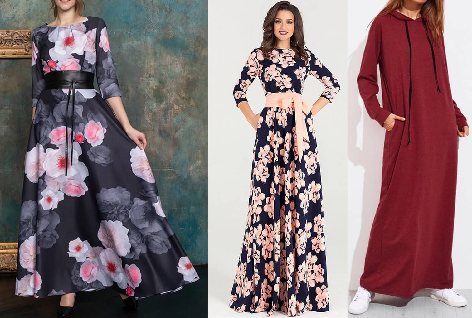 Buy Women Abaya Dress Long Kaftan - Maxi Dresses Islamic Clothing Muslim  Lace Embroidered Robe Dubai Arabic Kaftan Black Online at desertcartEcuador