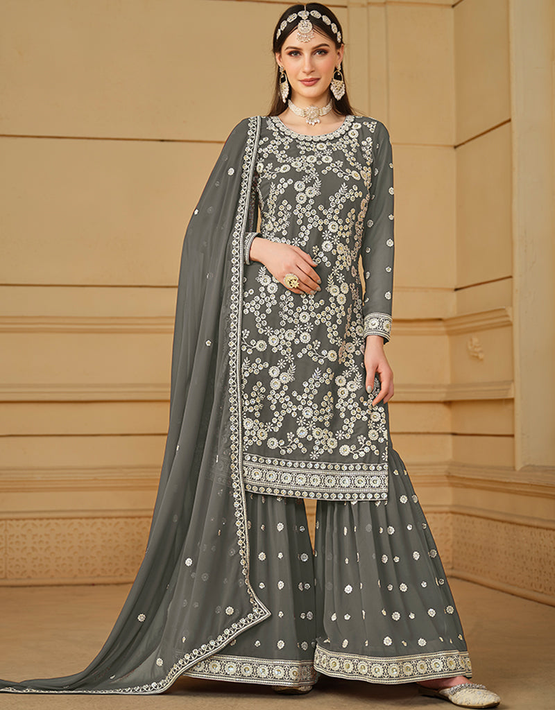 Online shopping cheap sharara suit