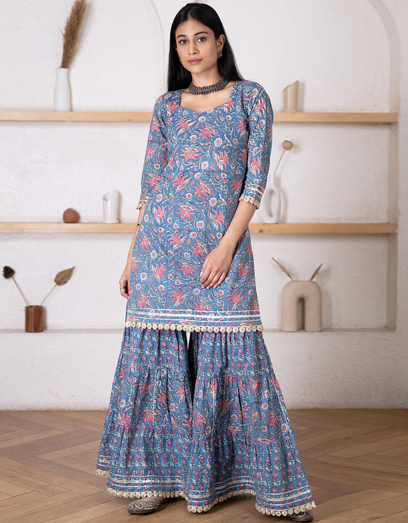 Cotton garara suit best sale