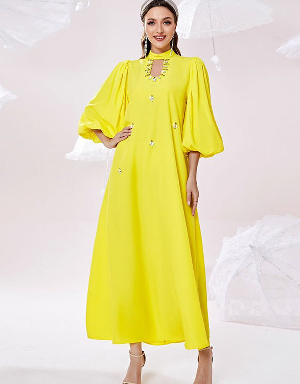 Dubai Style Kaftan Abaya Muslim Dress For Arabic Women – Arabic attire