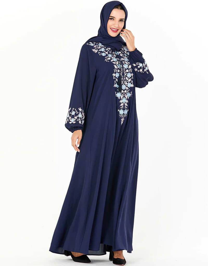 Dubai Style Flared Women Abaya