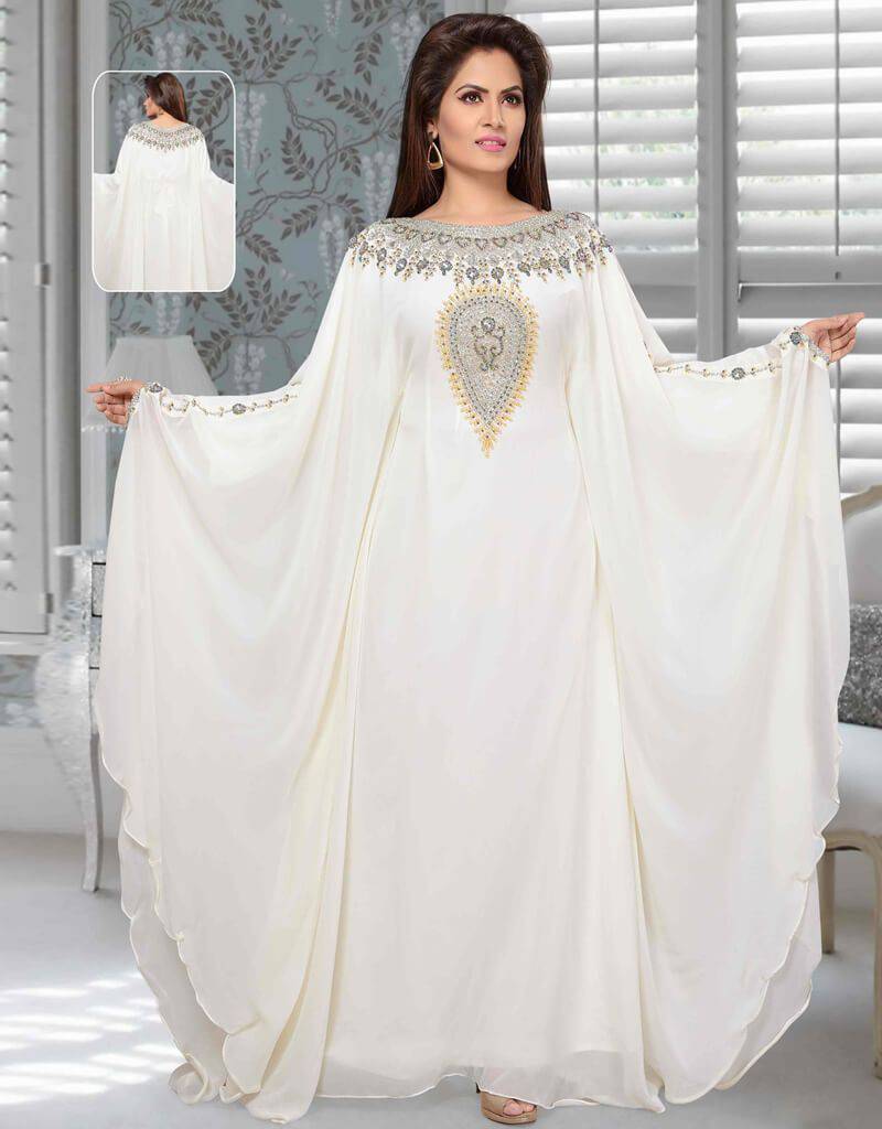 Beautiful Farasha With Butterfly Sleeve Dubai Style Kaftan Dubai Style ...